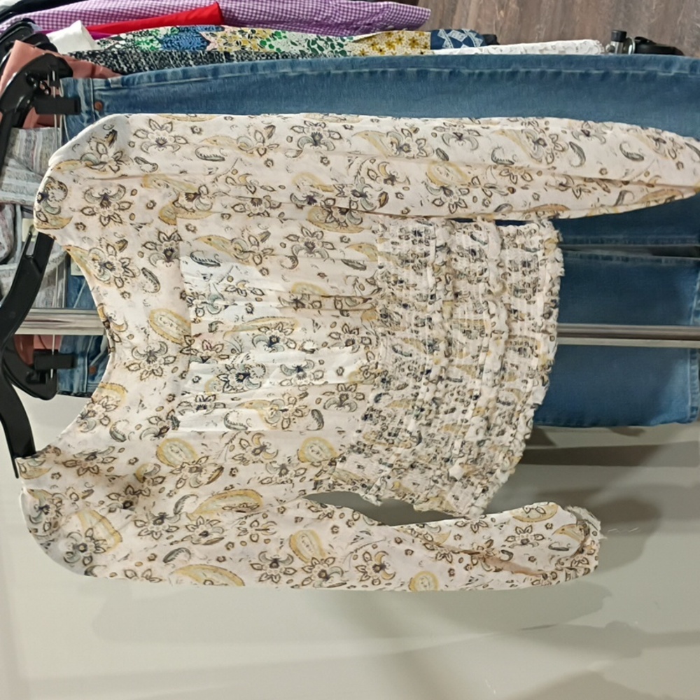 Free People Gorgeous Blouse Tunic. Size Small. - Picture 6 of 6